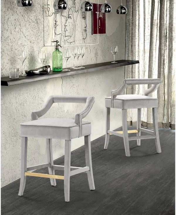 Chic Home Chiara Counter Stool - Black