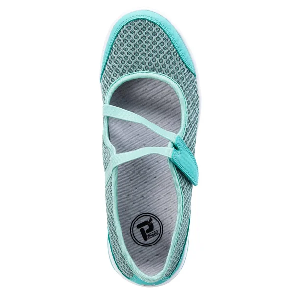 Propet Women's TravelActiv Jo Mary Jane - Size: 7, Turquoise Mesh