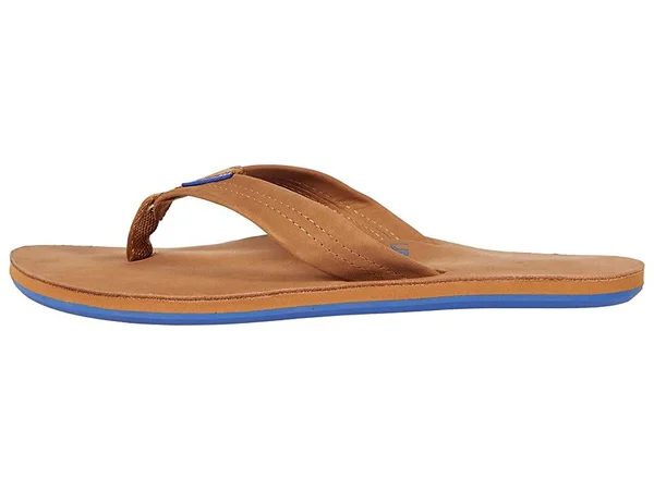 Hari Mari Men's Fields Flip Flops - Tan/ Blue - 9