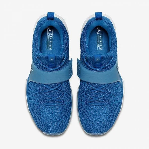 Jordan Trainer 2 Flyknit - Mens Shoes Military Blue Size 8.5