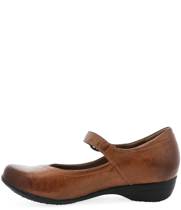 Dansko Women's Fawna - Red Burnished Calf - 38