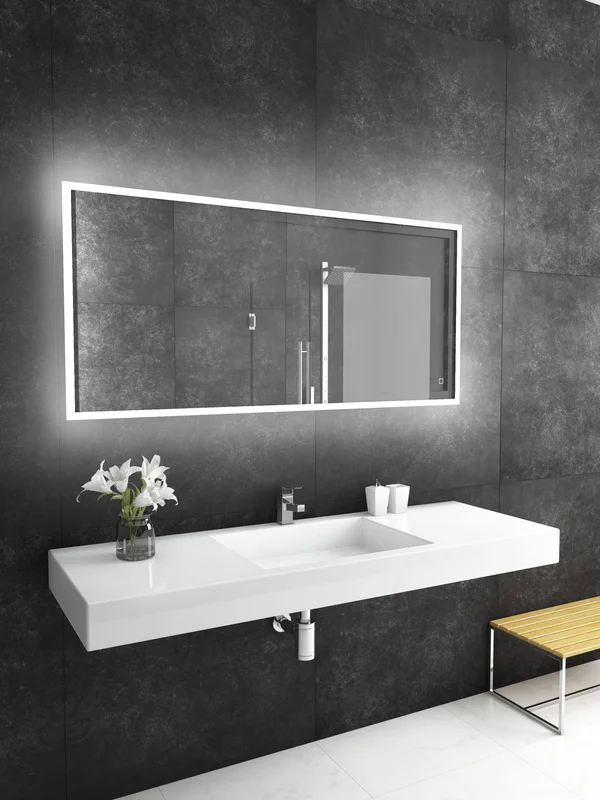 Paris Mirror REF40246000D 40 x 24 in. Reflection LED Mirror