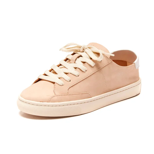 Soludos Ibiza Leather Sneaker - Bisque - 10