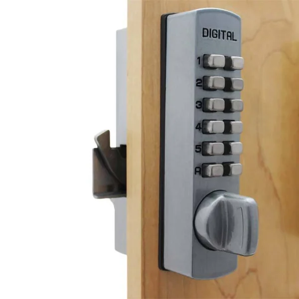 Lockey USA Mechanical Keyless Surface Mount Hook Bolt Sliding