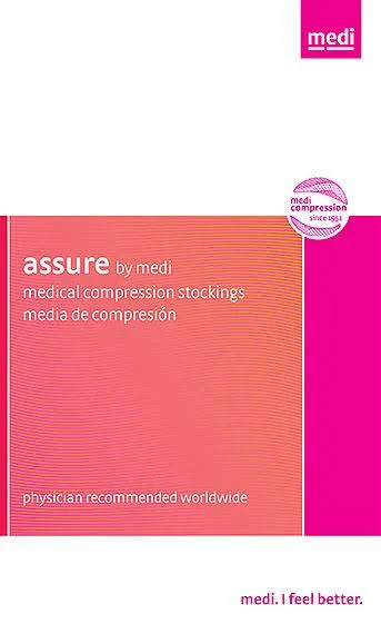 Mediven Assure 20-30 mmHg Maternity Pantyhose X-Large - Standard, Black