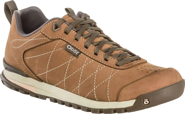Oboz Bozeman Low Leather Hiking Shoe - Women's Chipmunk, 9.5