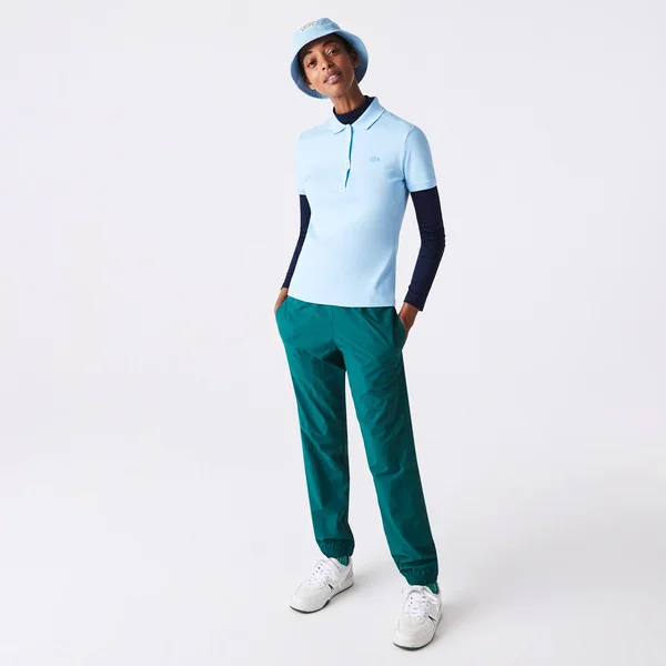 Lacoste Women's Slim Fit Stretch Cotton Piqué Polo - 40
