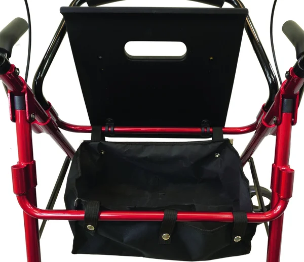 Roscoe Deluxe Transport Rollator Burgundy