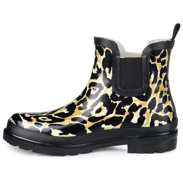 Journee Collection Women's Tekoa Rain Boot Black 6.5