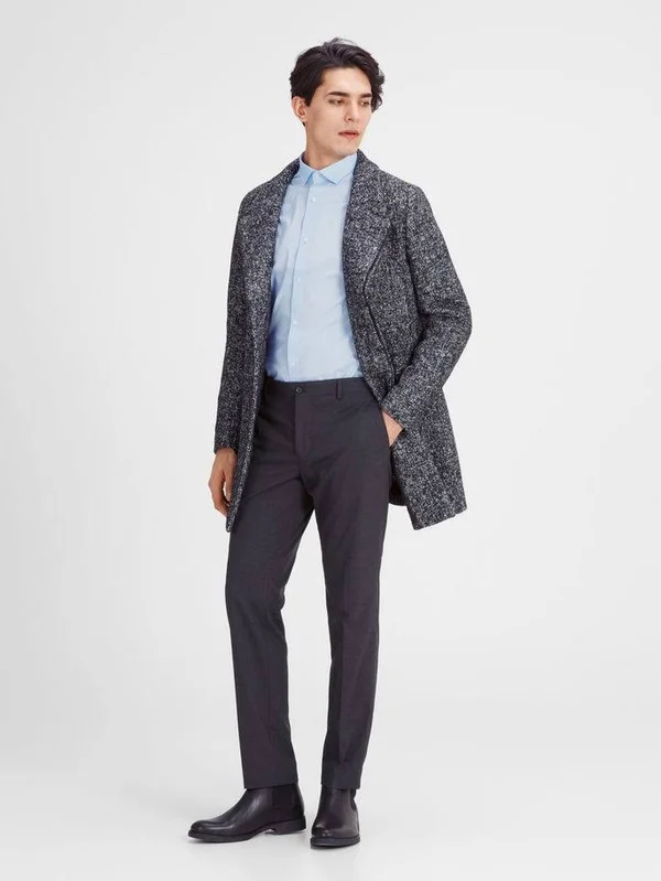 Jack & Jones Slim Fit Shirt, Blue (M)