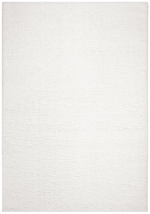 Safavieh August Shag AUG900A 6&7x22 x 6&7x22 Round White Area Rug