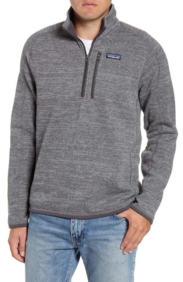Patagonia Men's Better Sweater 1/4 Zip - Industrial Green - 3XL