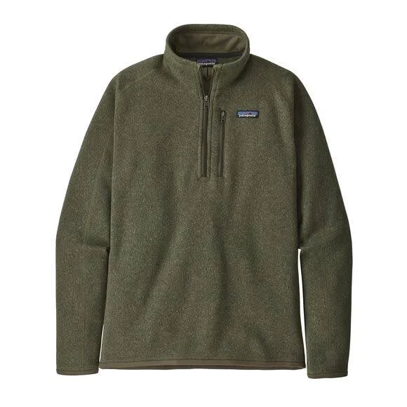 Patagonia Men's Better Sweater 1/4 Zip Fleece Bleached Stone/Pale Khaki, L