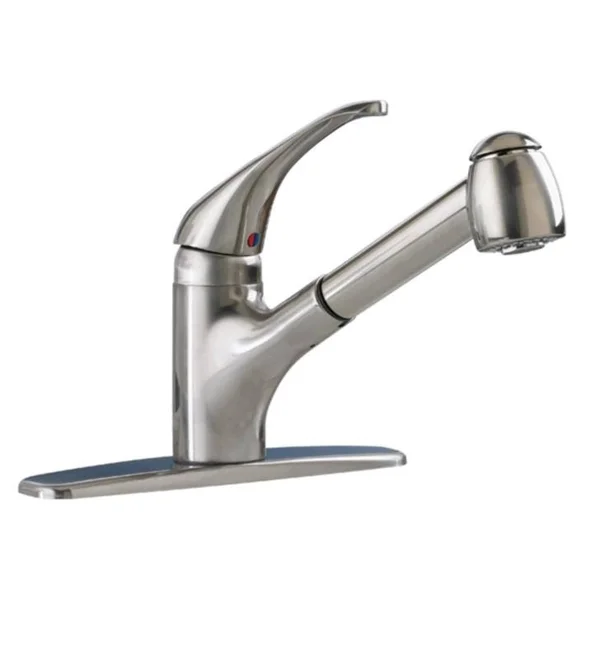 American Standard 4205104F15.002 Polished Chrome Reliant Single-Handle Pull-Out Kitchen Faucet