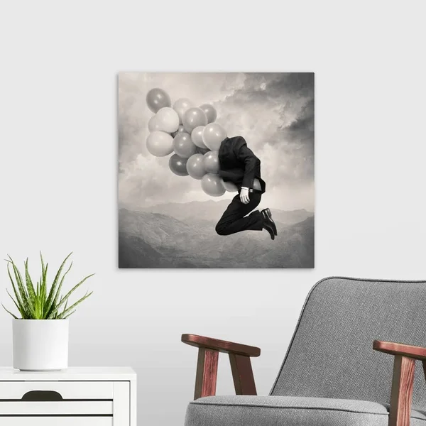 Elsewhere - Canvas Wall Art, 20x20, Great Big Canvas