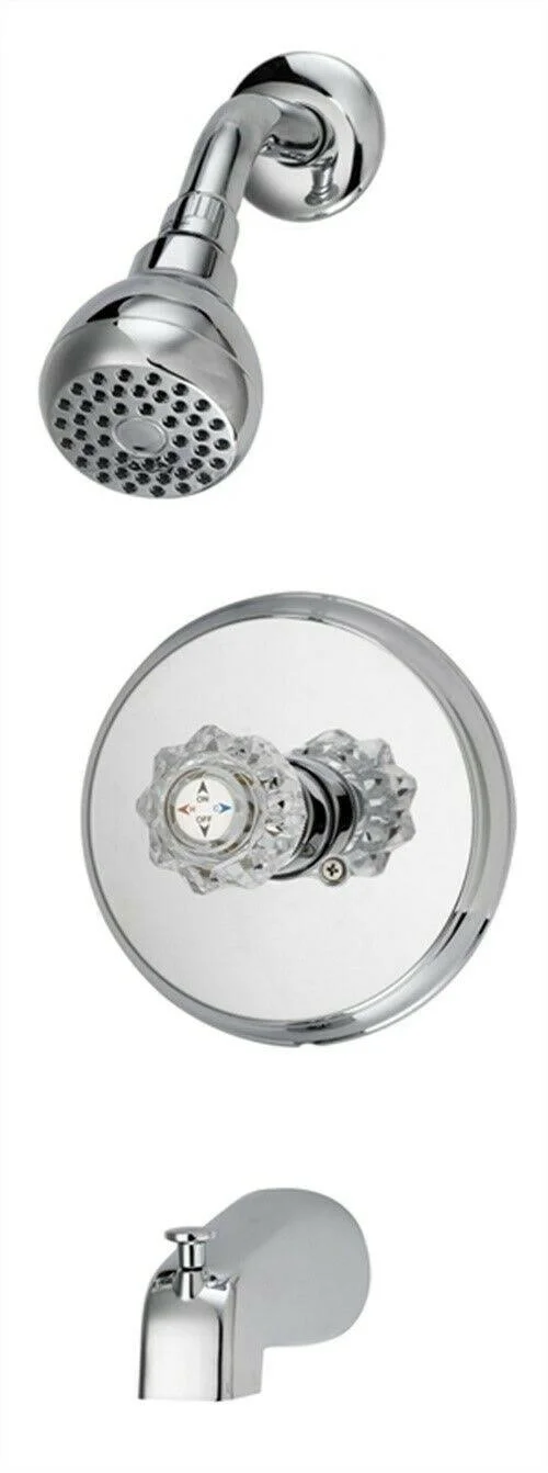 Boston Harbor GU-F1010509CP Tub and Shower Faucet - Chrome