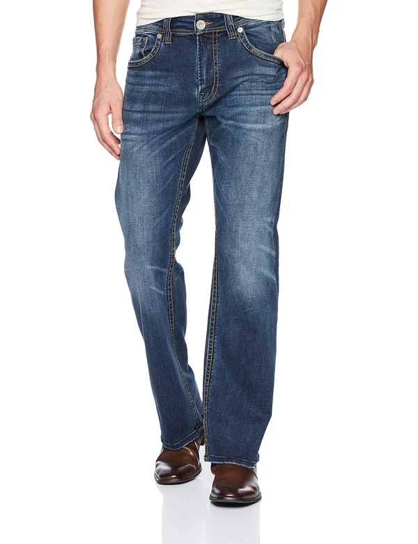 Silver Jeans Co. Men's Zac Straight Leg Jeans