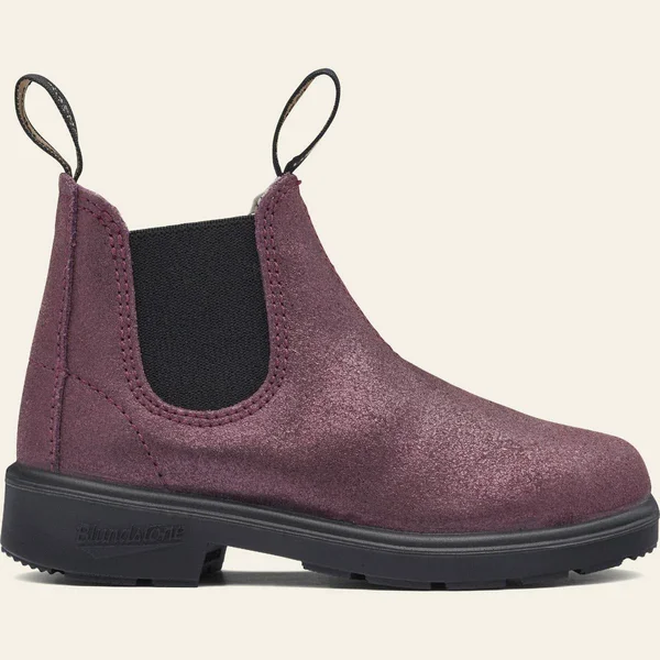 Blundstone Rose Pink Leather Chelsea Boots Kids& Style 2090, Size 8 (US)