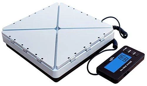 No1. Best scale-weighmax Transformer Digital metal-built Shipping Postal Scale, 300lbs by 0.02lb