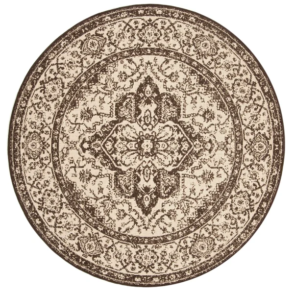 Safavieh Linden LND137D 6&7x22 x 6&7x22 Square Beige, Cream Area Rug
