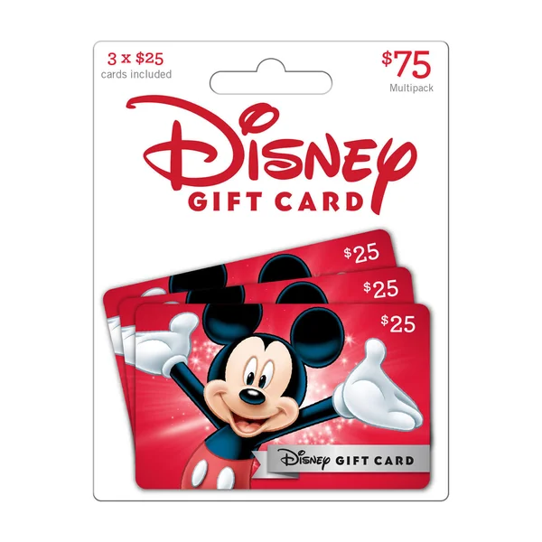 Disney Gift Cards - 3 x