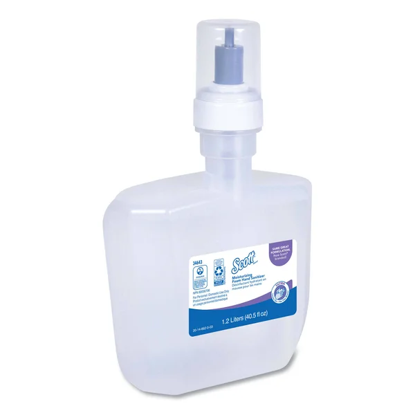 Ultra Moisturizing Foam Hand Sanitizer, 1, 200 mL, Clear, 2/Carton