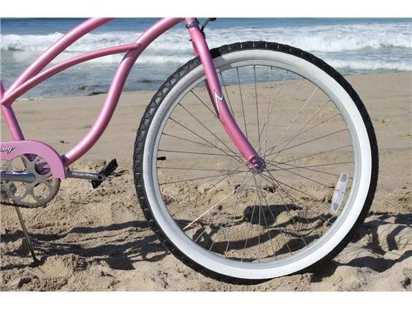 Firmstrong 24 inch Urban Lady Single Speed - Women's Beach Cruiser Bike Pink