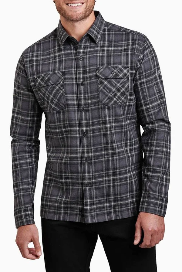 Kuhl Men's Dillingr Flannel Shirt - Interstellar - M