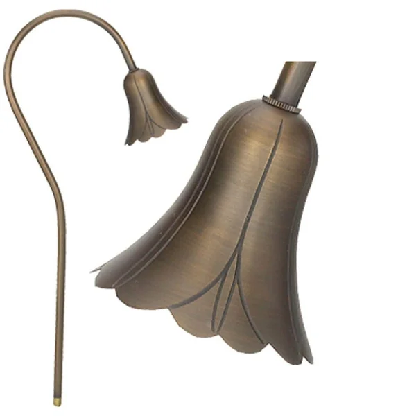 Best Quality Lighting 1-Light Antique Bronze Die Cast Brass Path Light