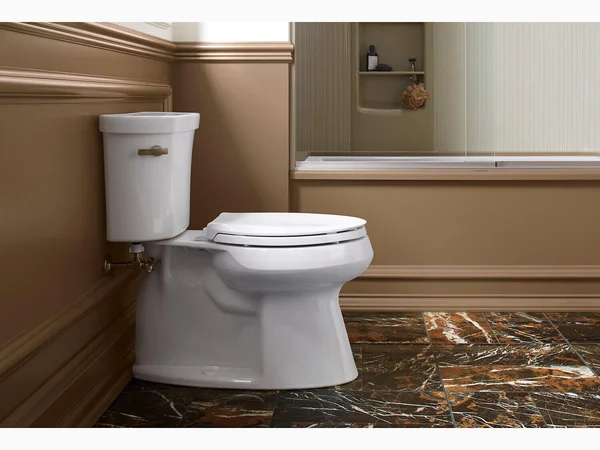 Kohler 4636-58 Cachet Quiet-Close with Grip-Tight Elongated Toilet Seat - Thunder Grey