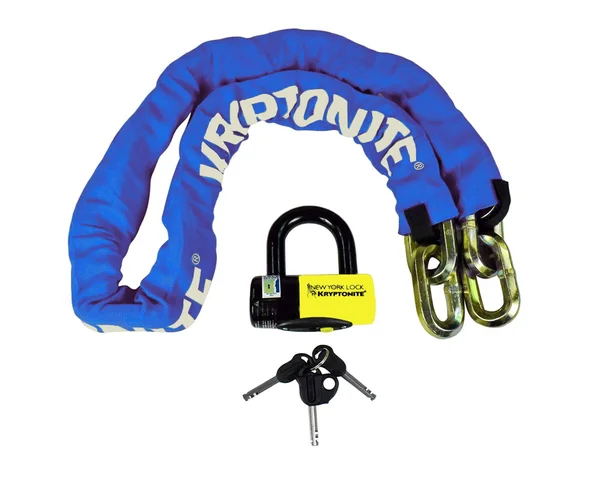 Kryptonite New York Fahgettaboudit Chain 1415 & New York Disc Lock