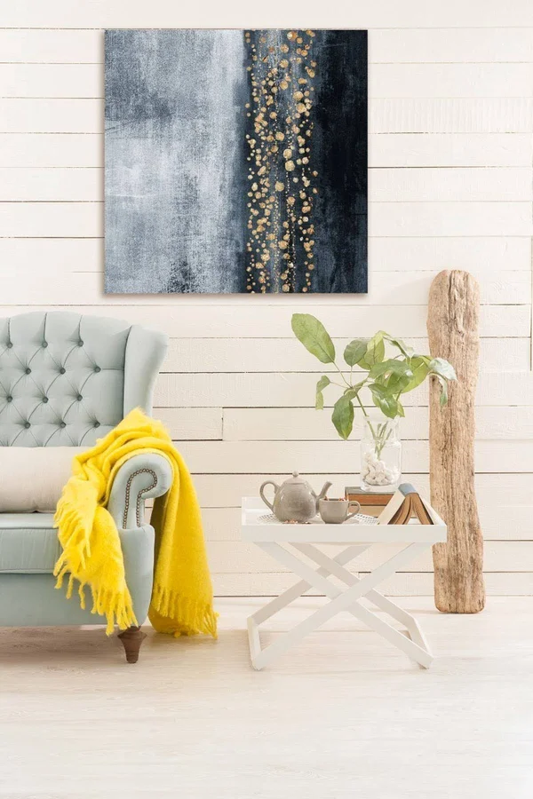 Oliver Gal Down The River Abstract Print Wall Art