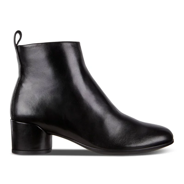 Ecco Women's Shape 35 Mod Block Boot 281833-01001 in Black Dress 39