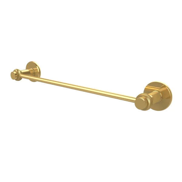 Allied Brass Mercury Collection Towel Bar with Twist Accent - Antique Brass - 36 inch
