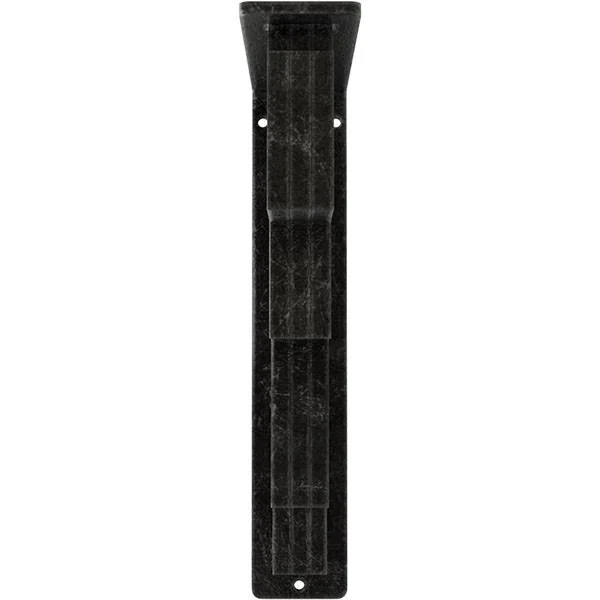 Eris Wrought Iron Bracket Antiqued Silver 2x22W x 7 1/2x22D x 10x22H - (Triple Center Brace)