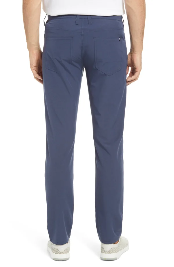 TravisMathew Men's Beckladdium Pants Size 36 - Blue Nights