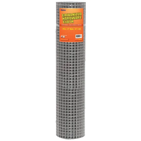 1/2 in. x 1/2 in., 3 ft. x 5 ft. Galvanized Hardware Cloth (12-Pack)