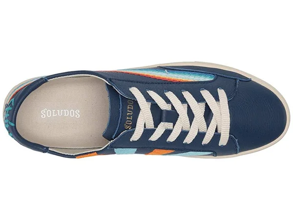 Soludos Rainbow Wave Sneaker - Marine Blue - 8.5