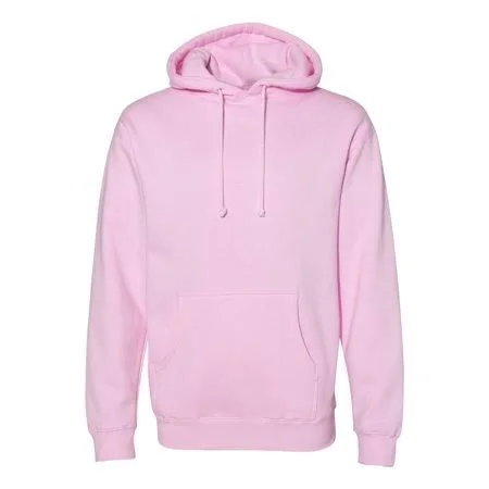 Independent Trading Co. Fleece Hooded Pullover Sweatshirt IND4000, Men's, Size: XL, Pink