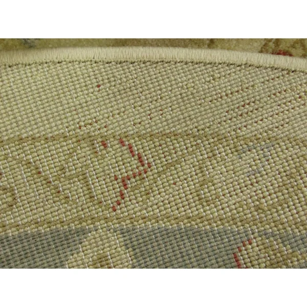 Unique Loom Tansy Edinburgh Area Rug (6& x 6& Round - Beige)