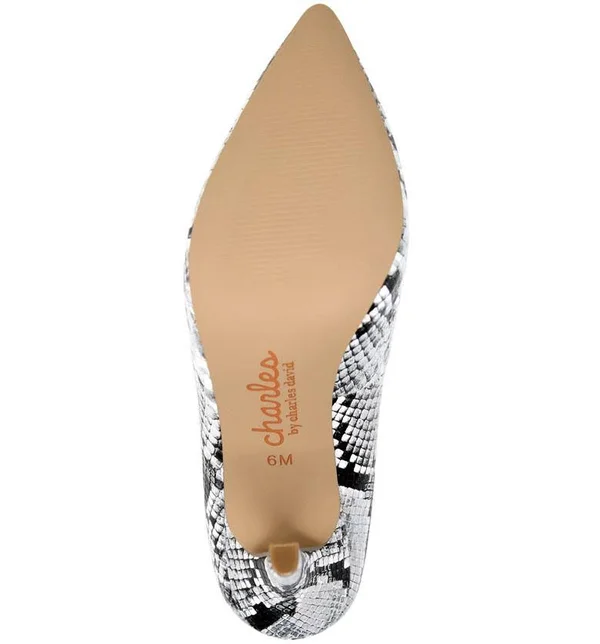 Charles by Charles David Women's Maxx Pumps - Tangerine Multi - Size 8.5M