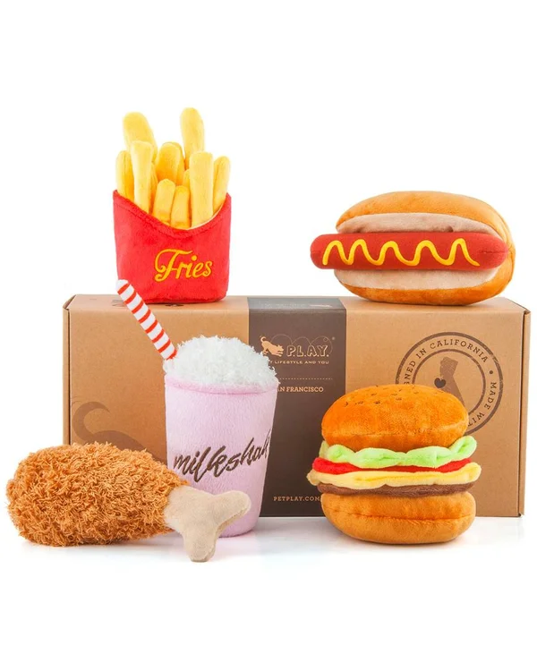 P.L.A.Y. Pet American Classic Five-Piece Plush Toy Set