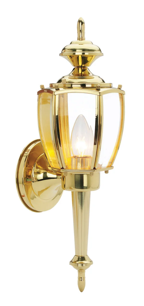 Design House Jackson Outdoor Uplight - Solid Brass 502526