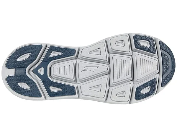 Skechers Men's Max Cushioning Premier Parag Running Sneaker, Grey/Navy
