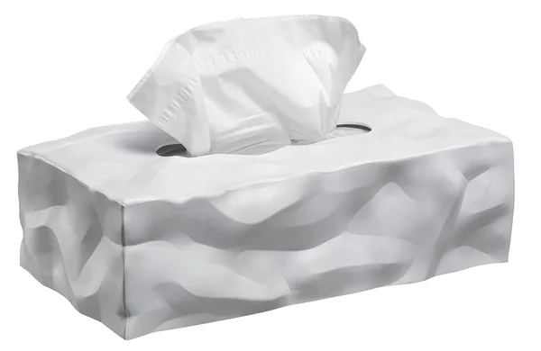 Essey ES05264 Wipy 2 Tissue Box Cover - White