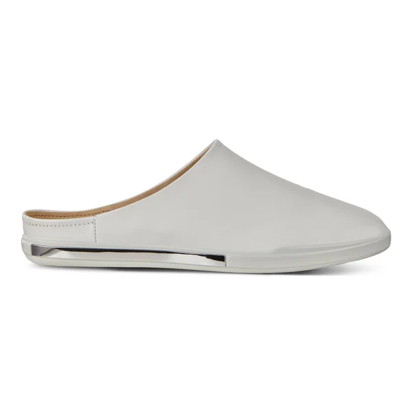 Ecco Flowt LX Slide Sandals - Women's, White, Size: 4.0M