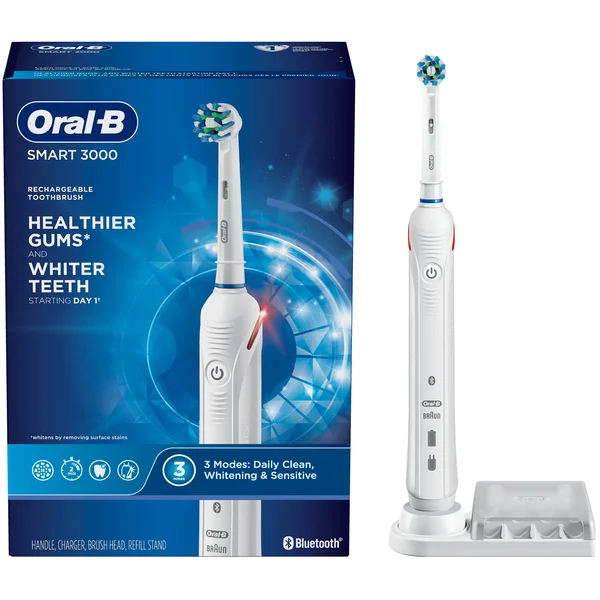 Oral B Smart 3000 Toothbrush, Rechargeable