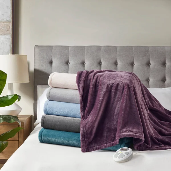 Plush Heated Blanket - Twin ST54-0086