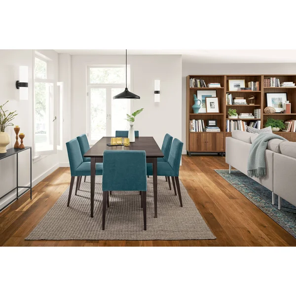 Room & Board, Modern Slim Console Table 12D 48W 29h in Indigo Blue