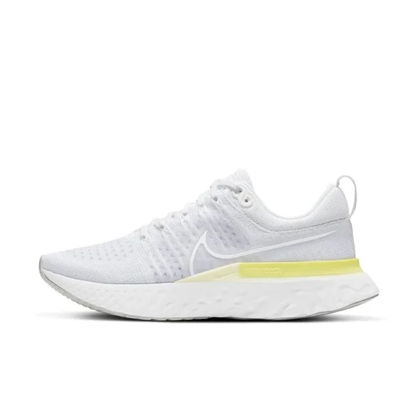 Nike React Infinity Run Flyknit 2 White Women's Running Shoes - Size: 12